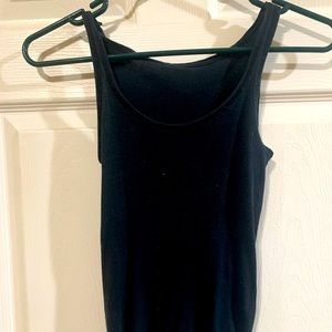Simple Ribbed Tank atop